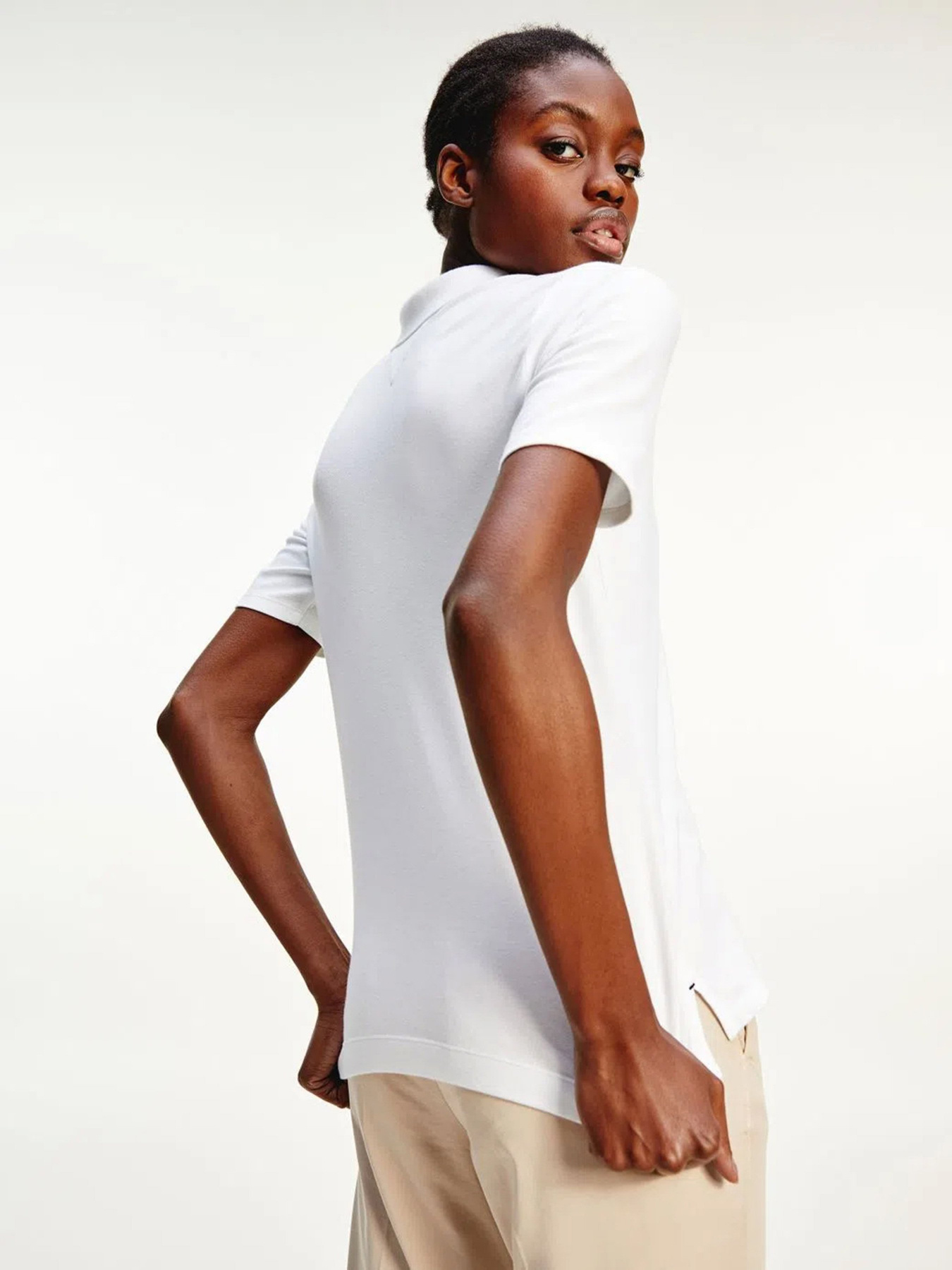 Поло Tommy Hilfiger модель WW0WW30398-YBR Фото