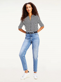 Джинсы мом Tommy Hilfiger MOM GRAMERCY модель WW0WW30815-1A6 Фото