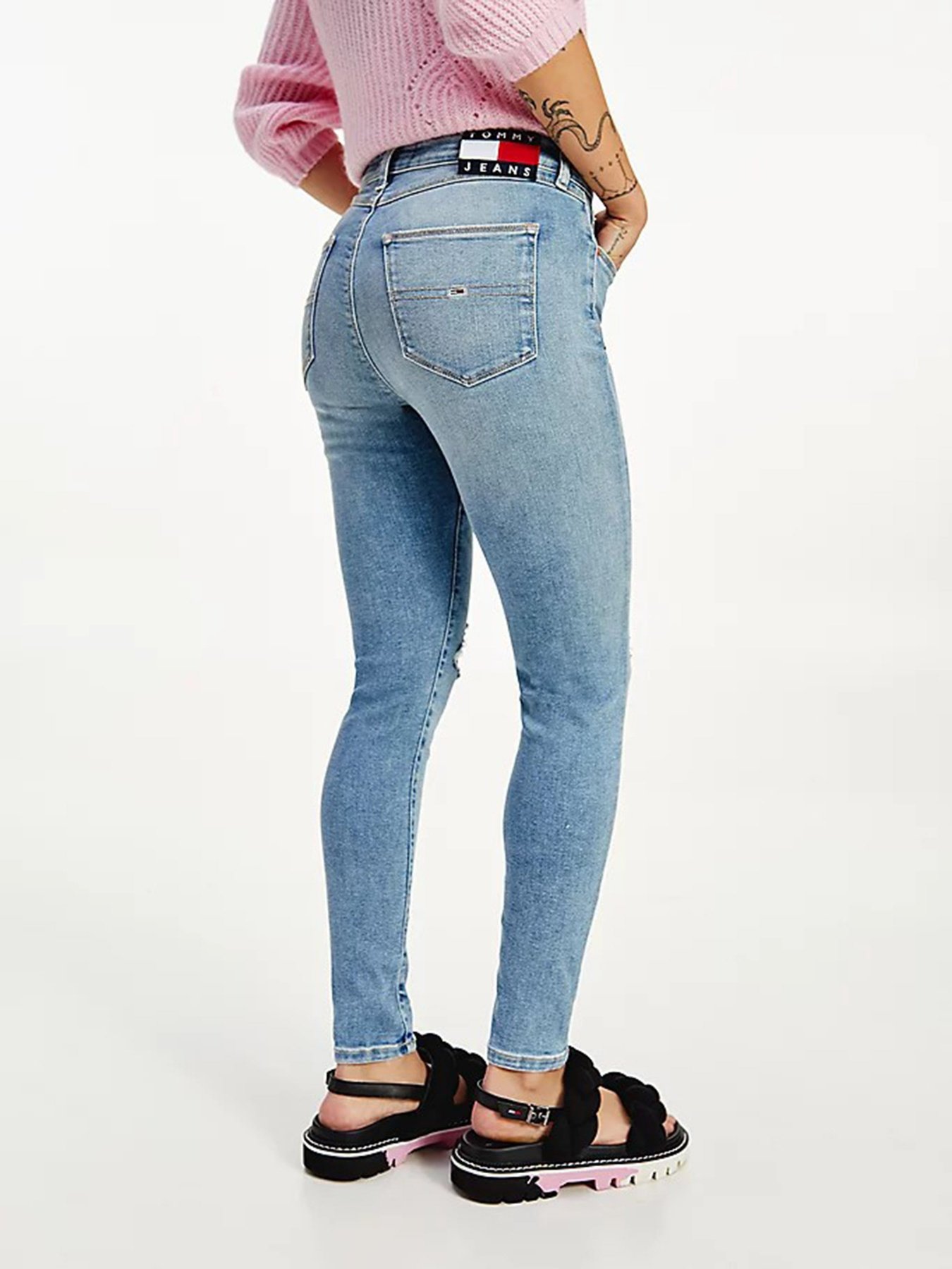 Скіні джинси Tommy Hilfiger Skinny модель DW0DW09870-1AB Фото