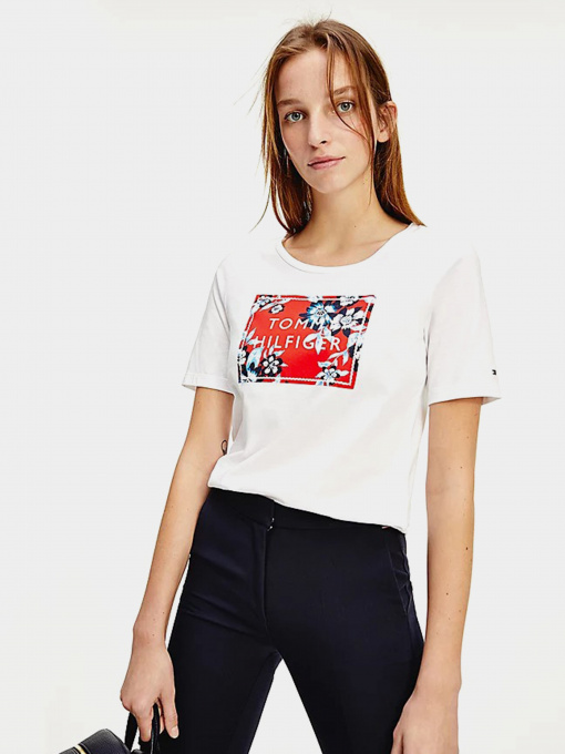 Футболки и поло Tommy Hilfiger модель WW0WW30654-YBR Фото