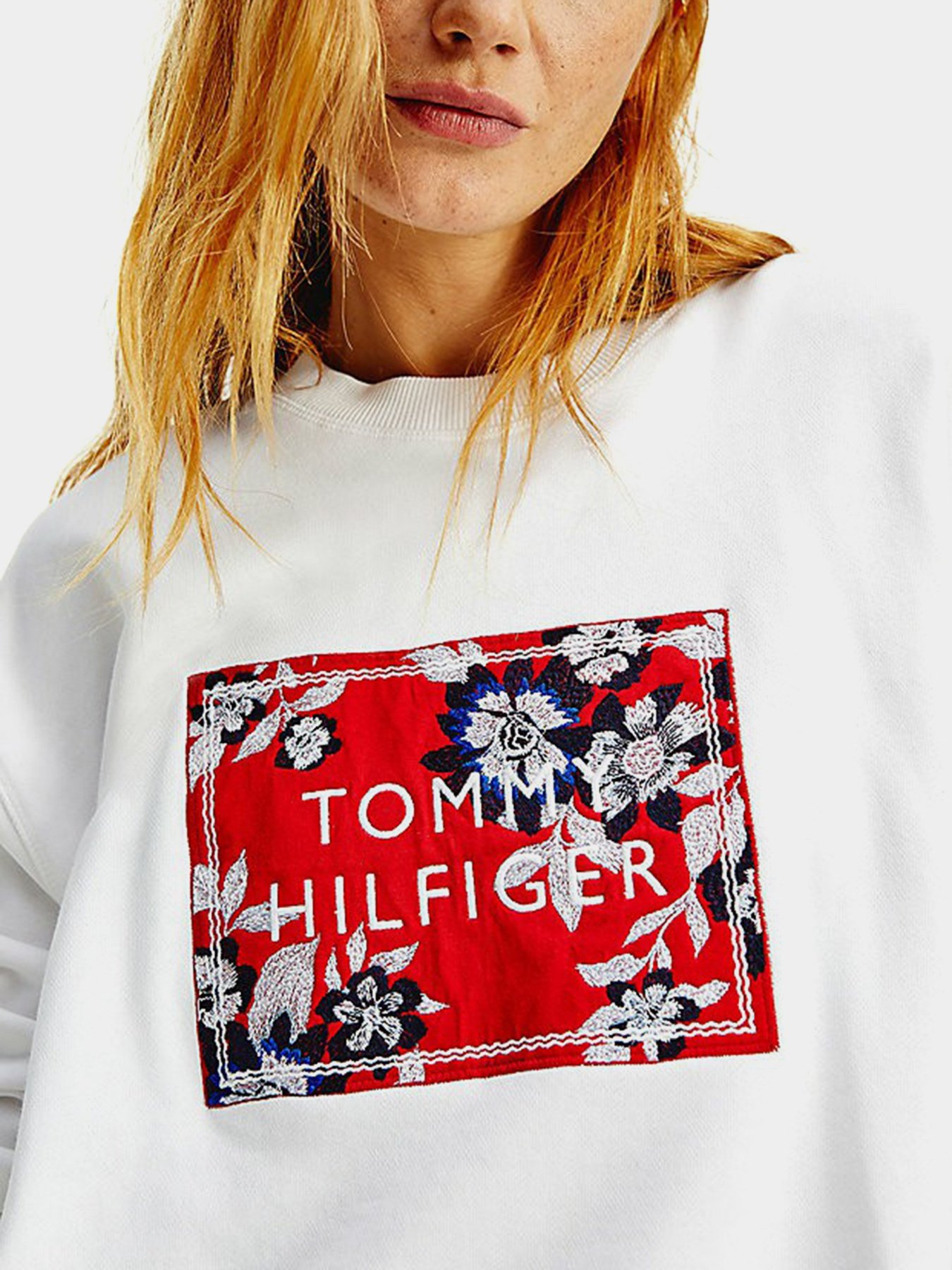 Свитшот Tommy Hilfiger модель WW0WW30829-YBR Фото