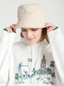 Панама Tommy Hilfiger модель AW0AW09836-ACK Фото