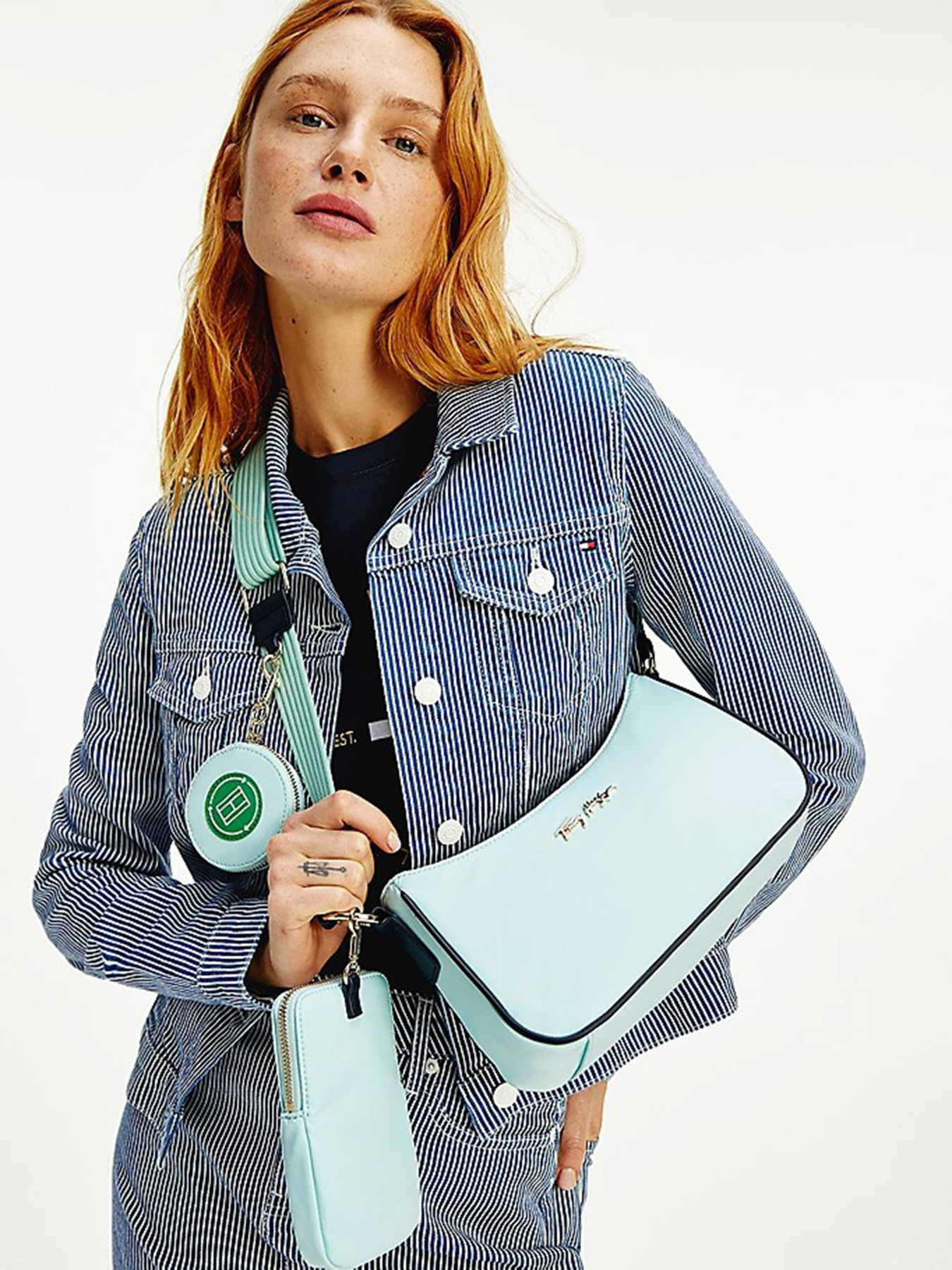 Крос-боді Tommy Hilfiger модель AW0AW10037-L4T Фото