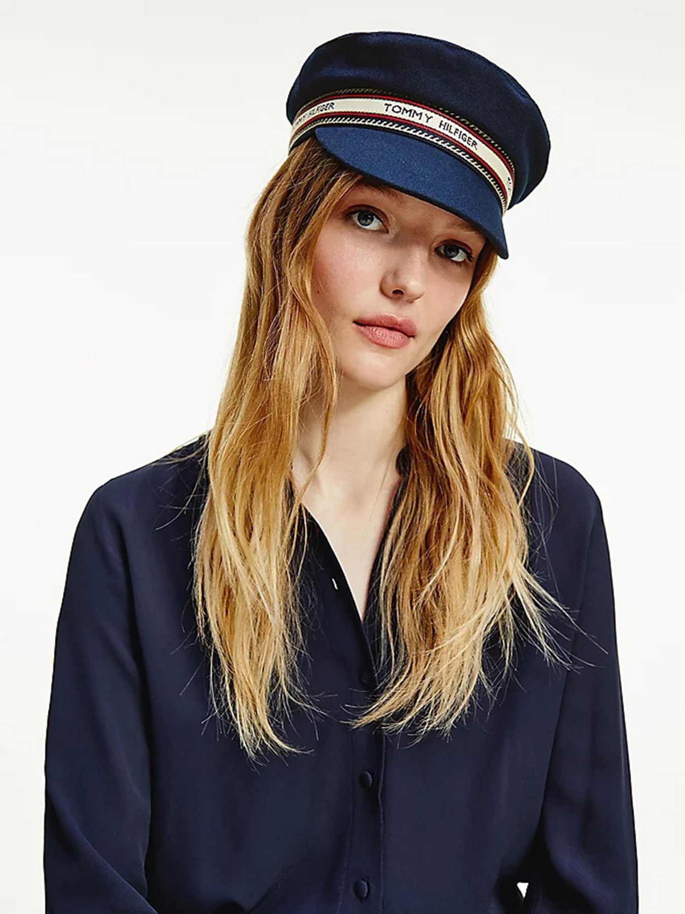 Кепка Tommy Hilfiger Th Logo Baker Boy модель AW0AW10254-DW5 Фото