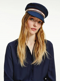 Кепка Tommy Hilfiger Th Logo Baker Boy модель AW0AW10254-DW5 Фото