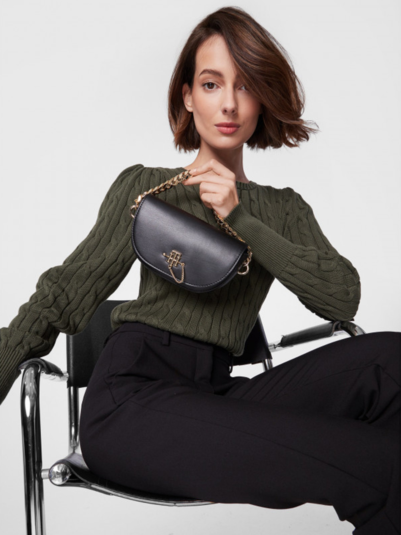 Крос-боді Tommy Hilfiger модель AW0AW11993-BDS Фото