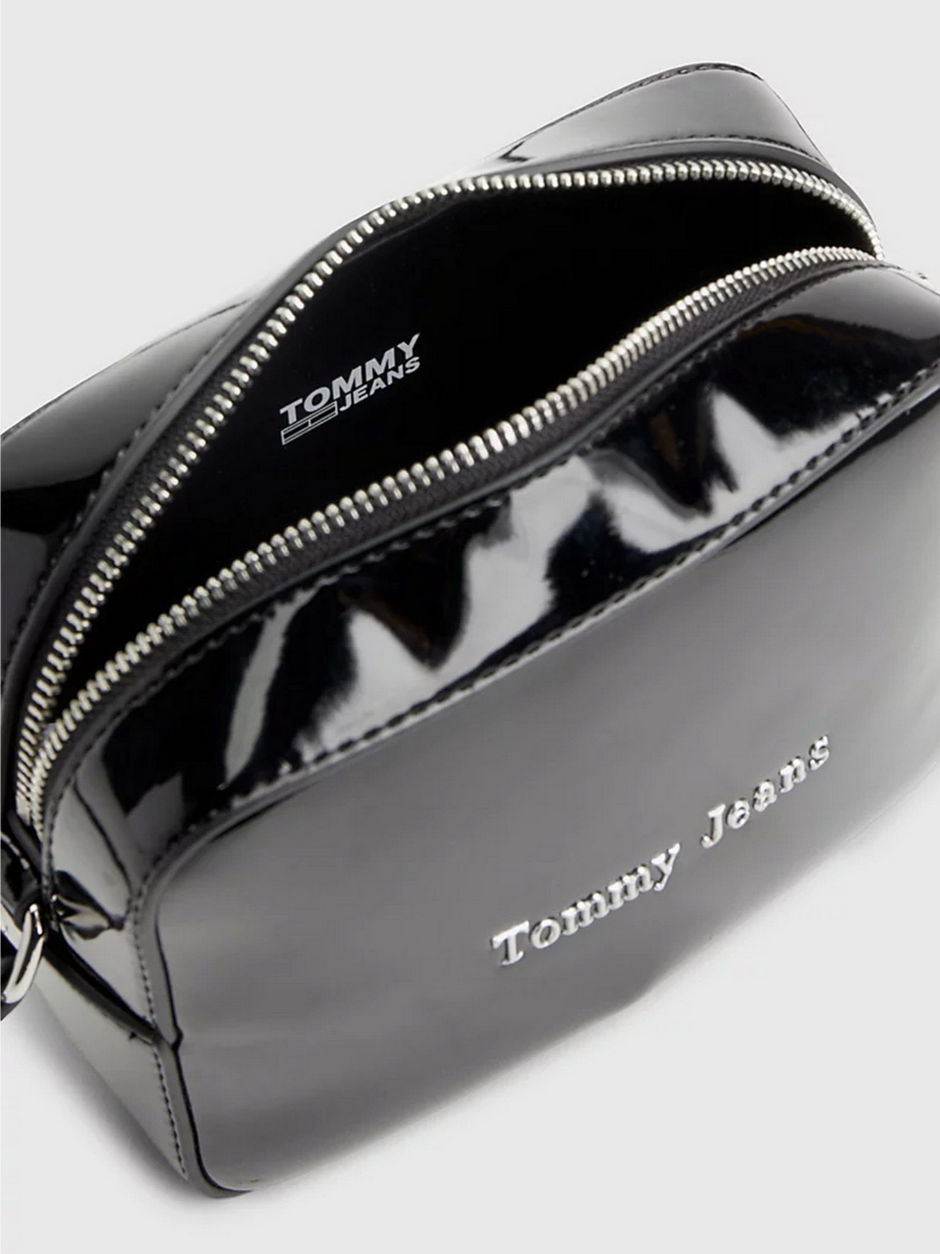 Кросс-боди Tommy Hilfiger PATENT FINISH CROSSOVER CAMERA модель AW0AW14955-BDS Фото