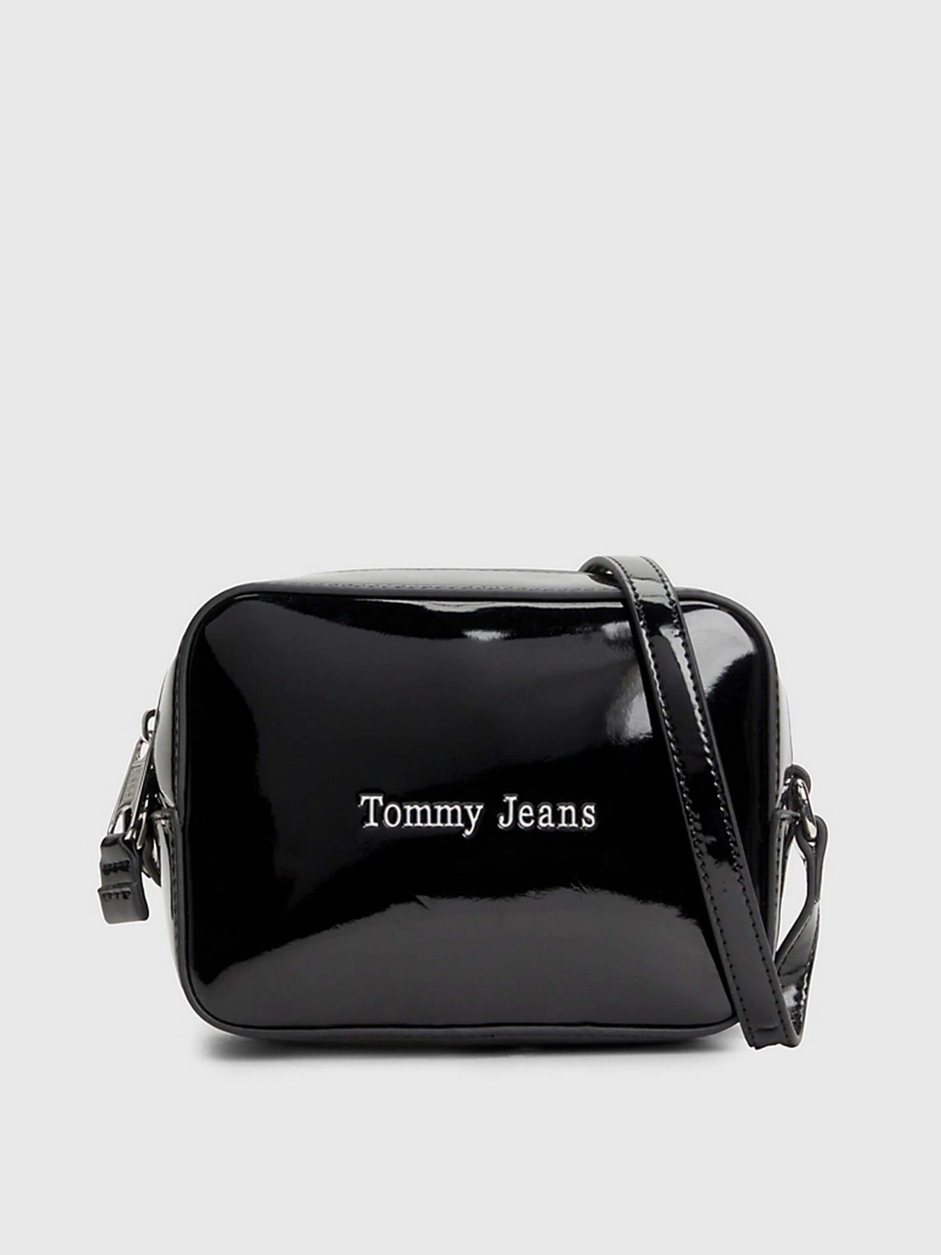 Кросс-боди Tommy Hilfiger PATENT FINISH CROSSOVER CAMERA модель AW0AW14955-BDS Фото