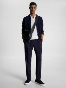 Мессенджер Tommy Hilfiger PIQUE TEXTURED SMALL REPORTER модель AM0AM11312-BDS Фото