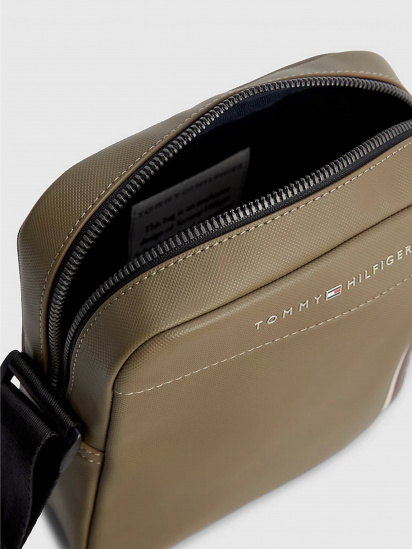 Мессенджер Tommy Hilfiger PIQUE TEXTURED SMALL REPORTER модель AM0AM11312-RBU — фото 4 - INTERTOP