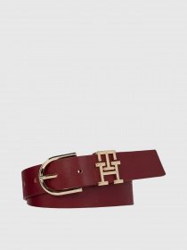 Ремінь Tommy Hilfiger LUXE LEATHER MONOGRAM KEEPER модель AW0AW14943-XJS Фото