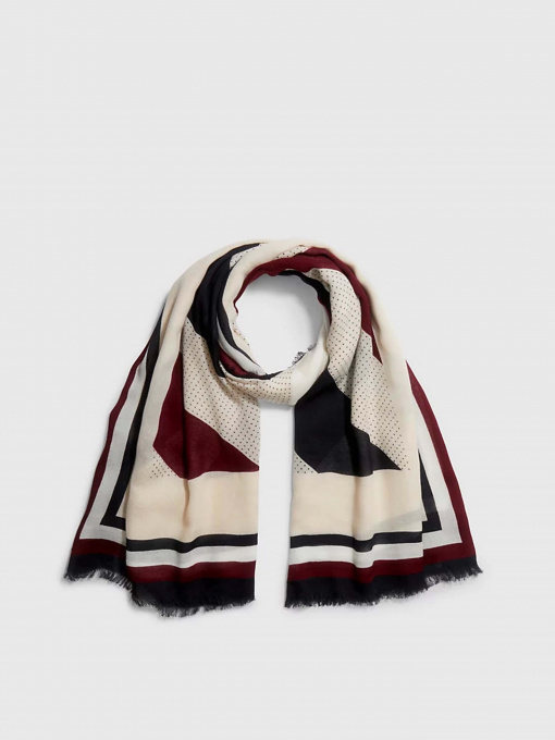 Шарф Tommy Hilfiger ICONIC MONOGRAM SQUARE модель AW0AW14932-0KP Фото