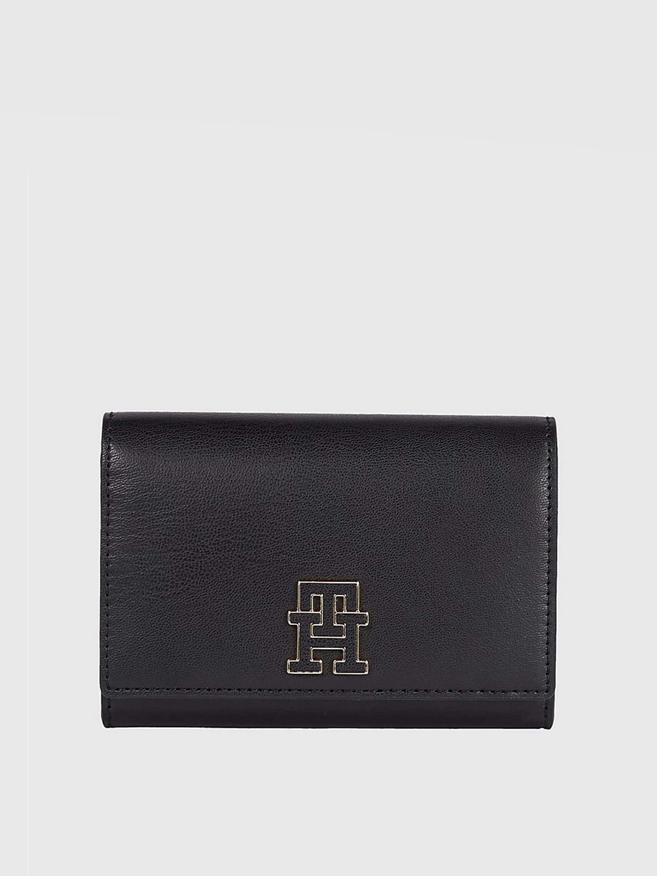 Кошелек Tommy Hilfiger CHIC MEDIUM MONOGRAM FLAP модель AW0AW14887-BDS Фото