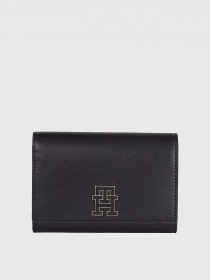 Кошелек Tommy Hilfiger CHIC MEDIUM MONOGRAM FLAP модель AW0AW14887-BDS Фото