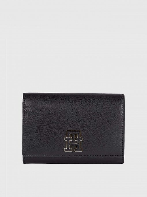 Кошелек Tommy Hilfiger CHIC MEDIUM MONOGRAM FLAP модель AW0AW14887-BDS Фото