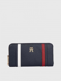 Кошелек Tommy Hilfiger SIGNATURE MONOGRAM LARGE ZIP-AROUND модель AW0AW15119-DW6 Фото