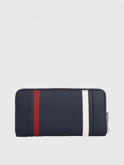 Гаманець Tommy Hilfiger SIGNATURE MONOGRAM LARGE ZIP-AROUND модель AW0AW15119-DW6 — фото - INTERTOP