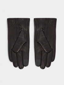 Рукавиці Tommy Hilfiger Essential Flag Leather Gloves модель AM0AM11482-BDS Рукавиці Tommy Hilfiger Essential Flag Leather Gloves модель AM0AM11482-BDS Фото