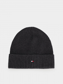 Шапка Tommy Hilfiger Essential Flag Beanie модель AM0AM10337-PA7 Фото