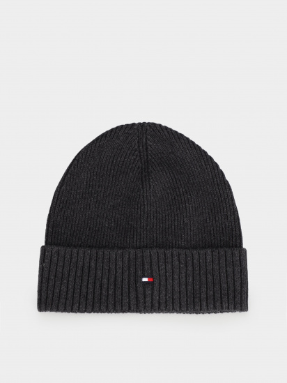 Шапка Tommy Hilfiger Essential Flag Beanie модель AM0AM10337-PA7 — фото - INTERTOP