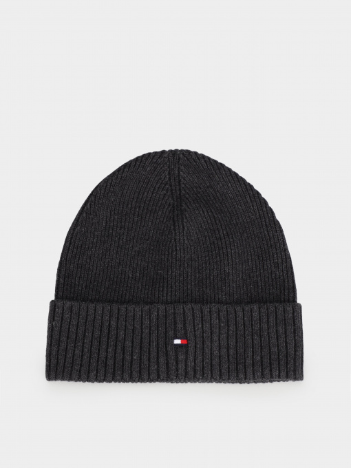 Шапка Tommy Hilfiger Essential Flag Beanie модель AM0AM10337-PA7 Фото