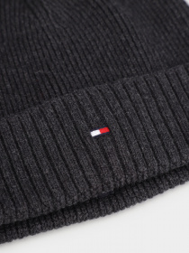 Шапка Tommy Hilfiger Essential Flag Beanie модель AM0AM10337-PA7 Фото