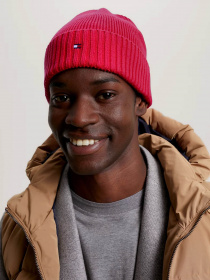 Шапка Tommy Hilfiger Essential Flag Beanie модель AM0AM10337-SNE Фото