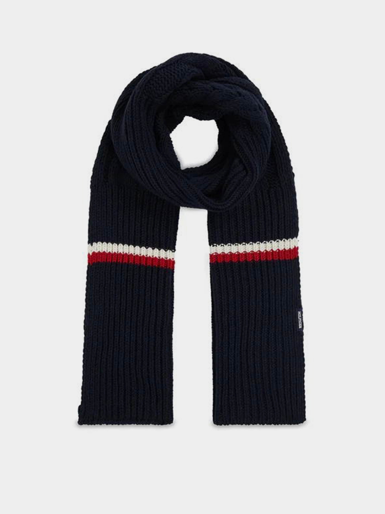 Шарф Tommy Hilfiger Monotype Chunky Knit модель AM0AM11507-DW6 Фото