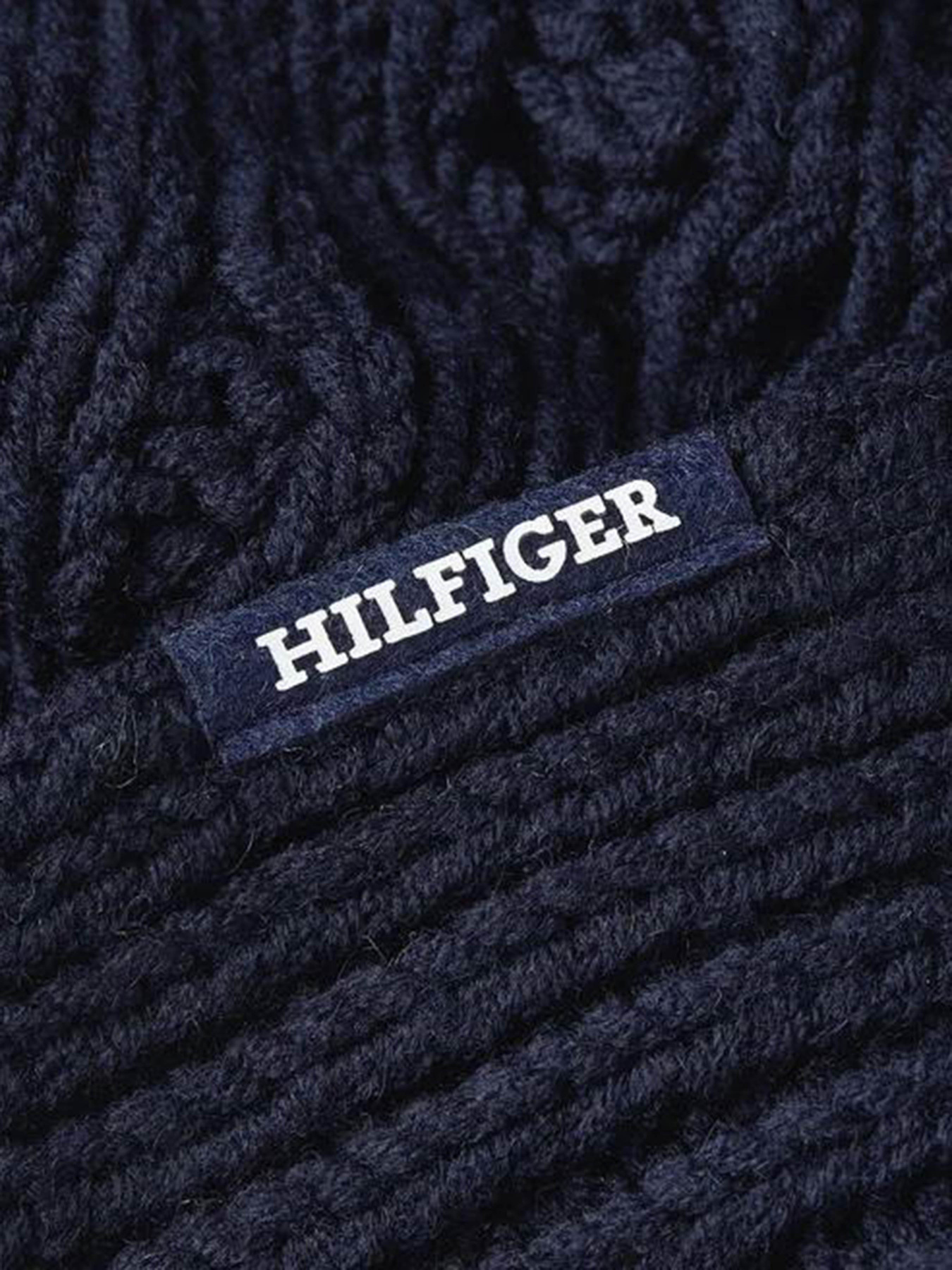 Шарф Tommy Hilfiger Monotype Chunky Knit модель AM0AM11507-DW6 Фото