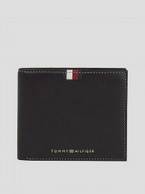 Кошелек Tommy Hilfiger Th Corp Leather Cc And Coin модель AM0AM11601-BDS Фото