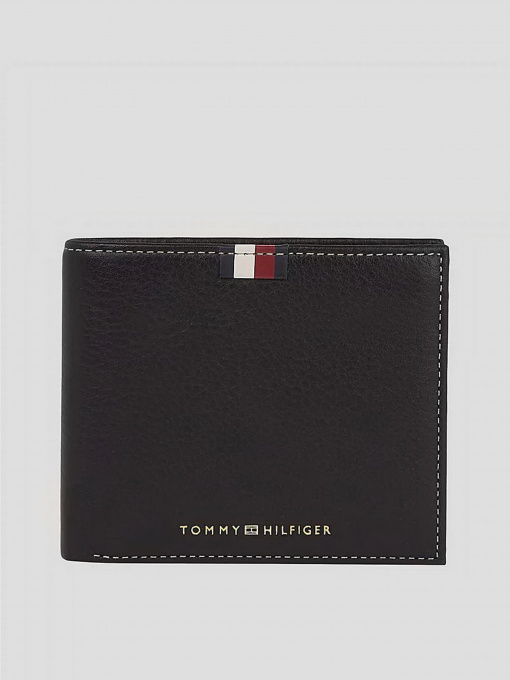 Кошелек Tommy Hilfiger Th Corp Leather Cc And Coin модель AM0AM11601-BDS Фото
