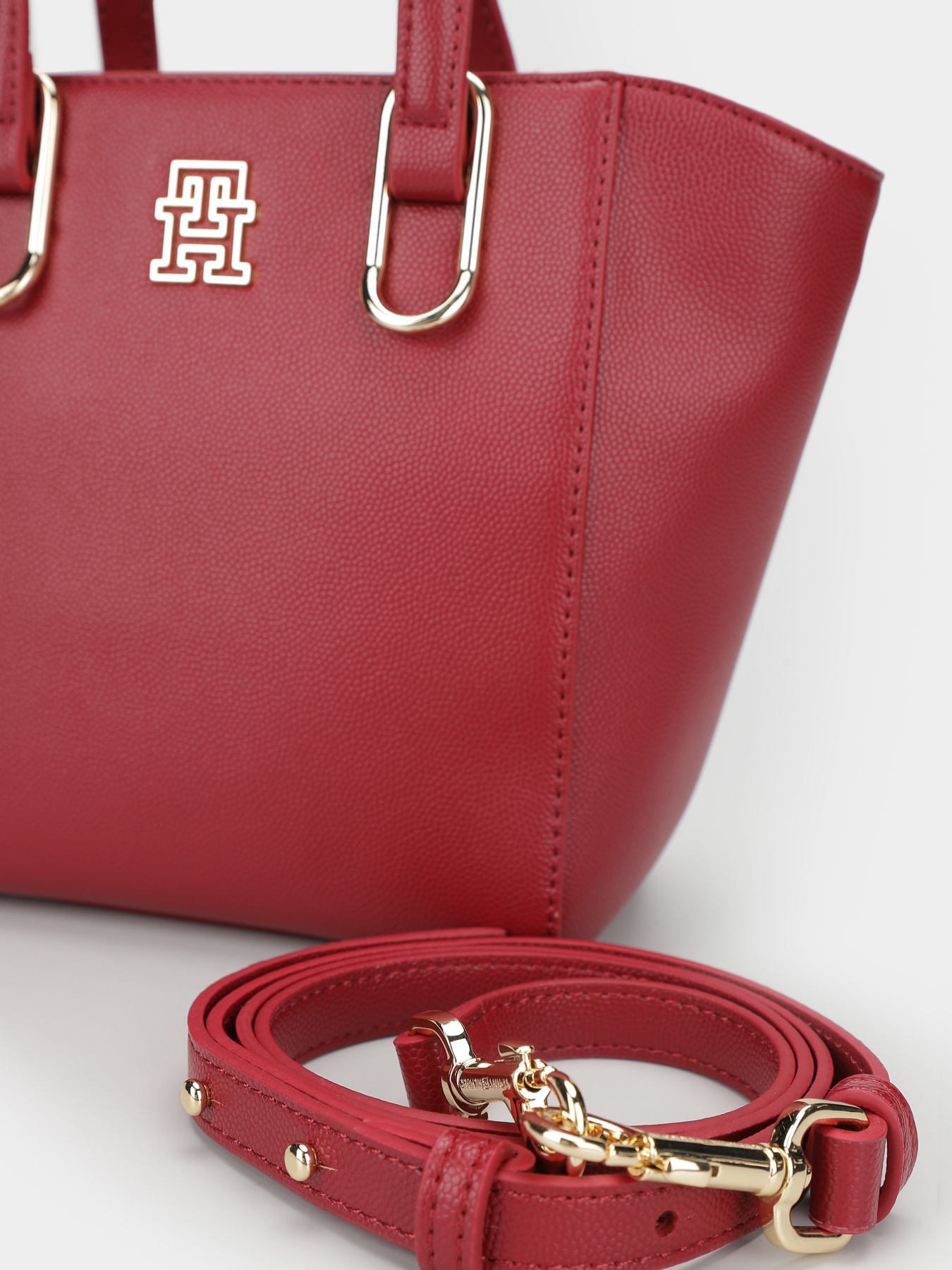 Шоппер Tommy Hilfiger Th Timeless Med Tote модель AW0AW15223-XJS Фото