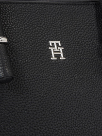 Сумка Tommy Hilfiger Th Emblem Satchel модель AW0AW15224-BDS Фото