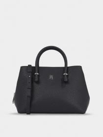 Сумка Tommy Hilfiger Th Emblem Satchel модель AW0AW15224-BDS Фото