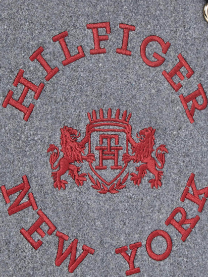 Сумка Tommy Hilfiger Iconic Tommy Tote Wool Logo модель AW0AW15576-PSE — фото 3 - INTERTOP