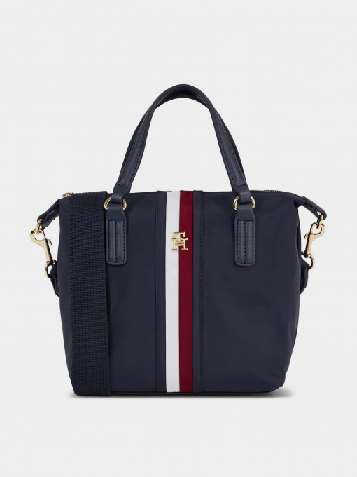 Сумка Tommy Hilfiger Poppy Small Tote Corp модель AW0AW15894-DW6 Фото