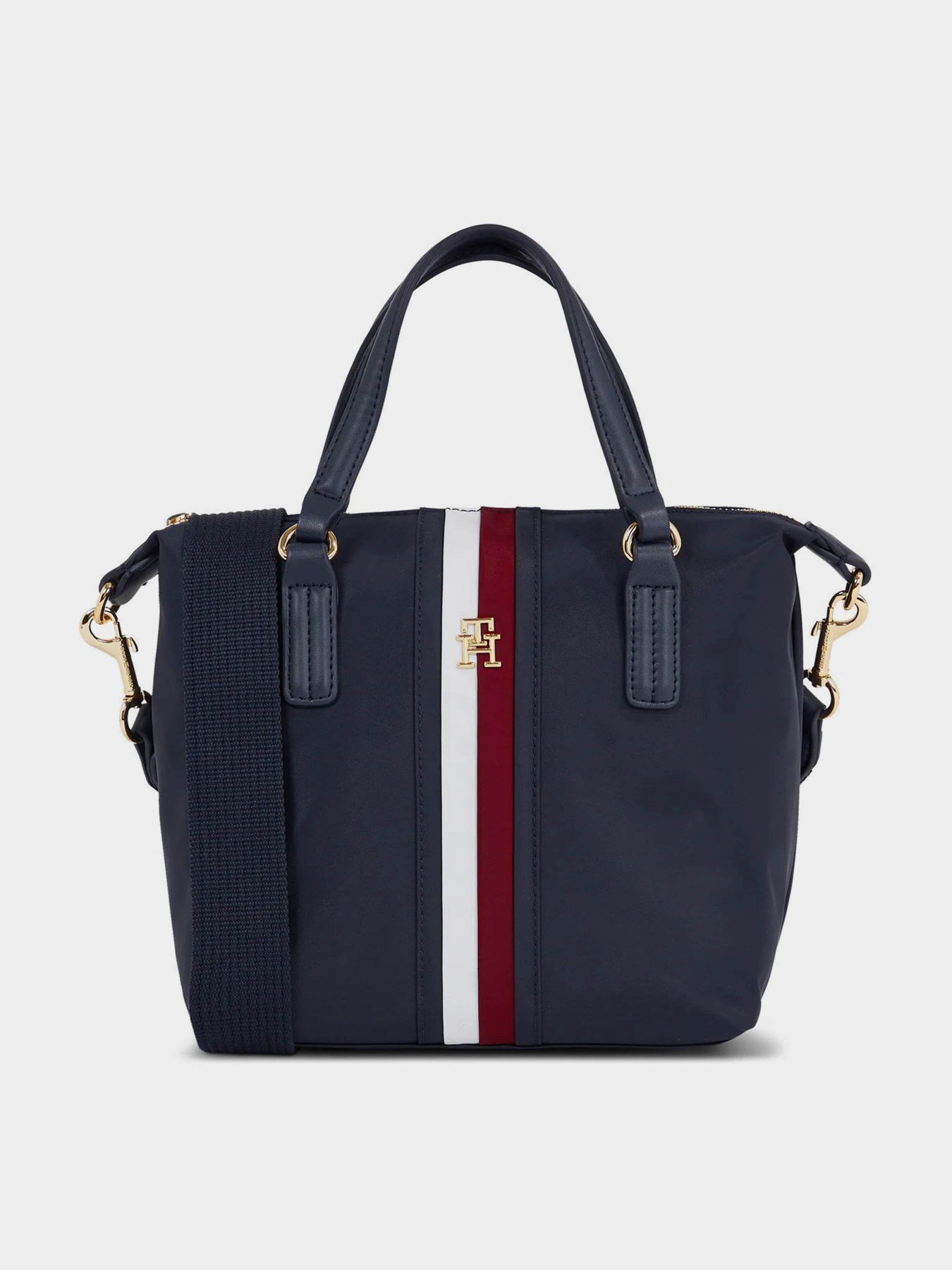 Сумка Tommy Hilfiger Poppy Small Tote Corp модель AW0AW15894-DW6 Фото