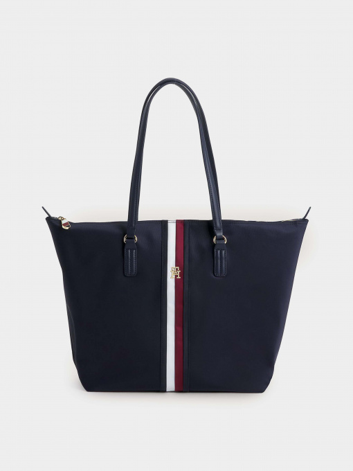 Шоппер Tommy Hilfiger Poppy Tote Corp модель AW0AW15896-DW6 Фото