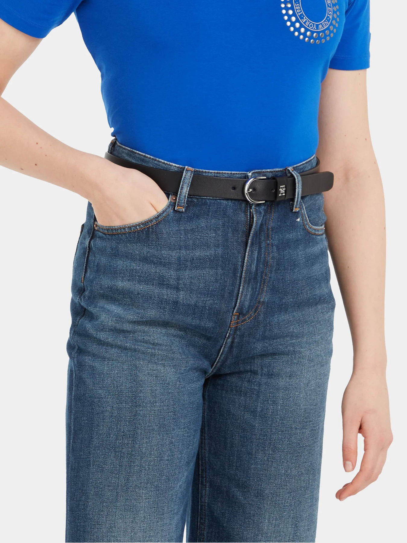 Ремень Tommy Hilfiger Th Timeless 2.5 модель AW0AW15379-BDS Фото