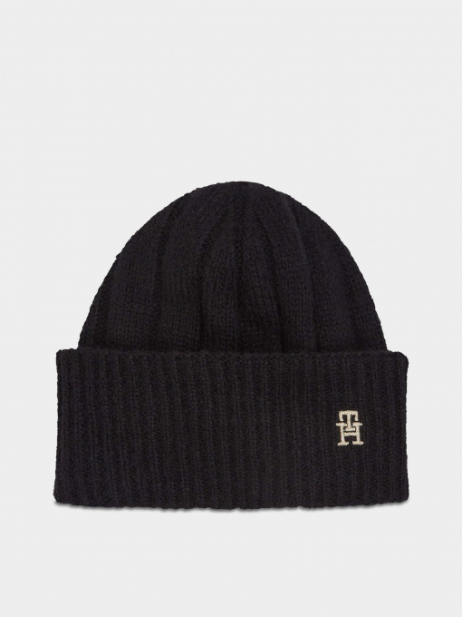 Шапка Tommy Hilfiger 
Th Timeless модель AW0AW15307-BDS Фото