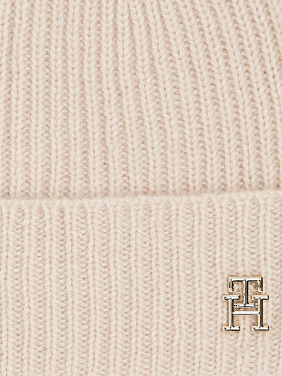 Шапка Tommy Hilfiger 
Cashmere Chic модель AW0AW15321-ABH — фото 3 - INTERTOP