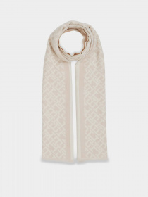 Шарф Tommy Hilfiger Monogram Brushed модель AW0AW15341-ABH Фото