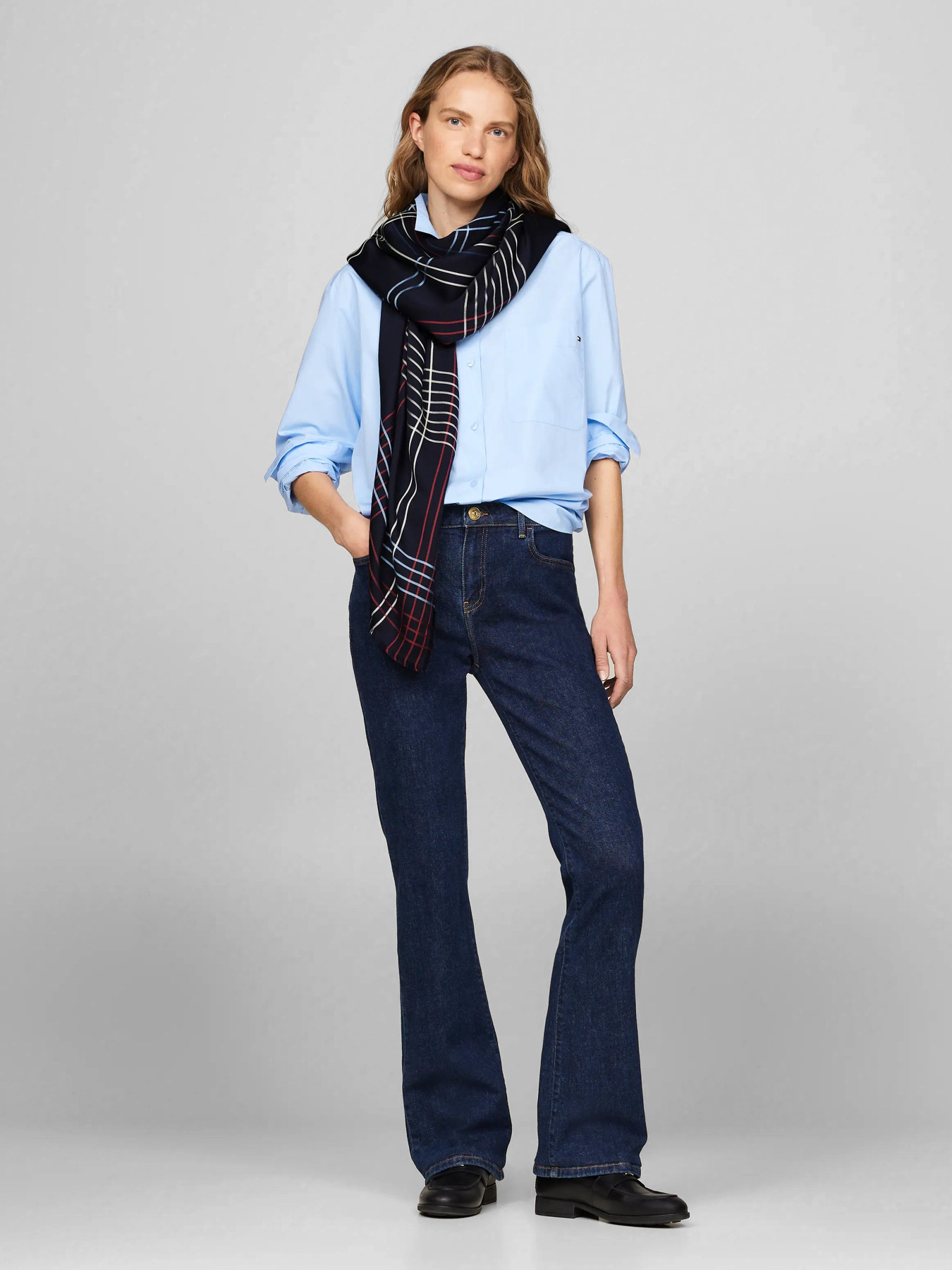 Шарф Tommy Hilfiger модель AW0AW16368-DW6 Фото