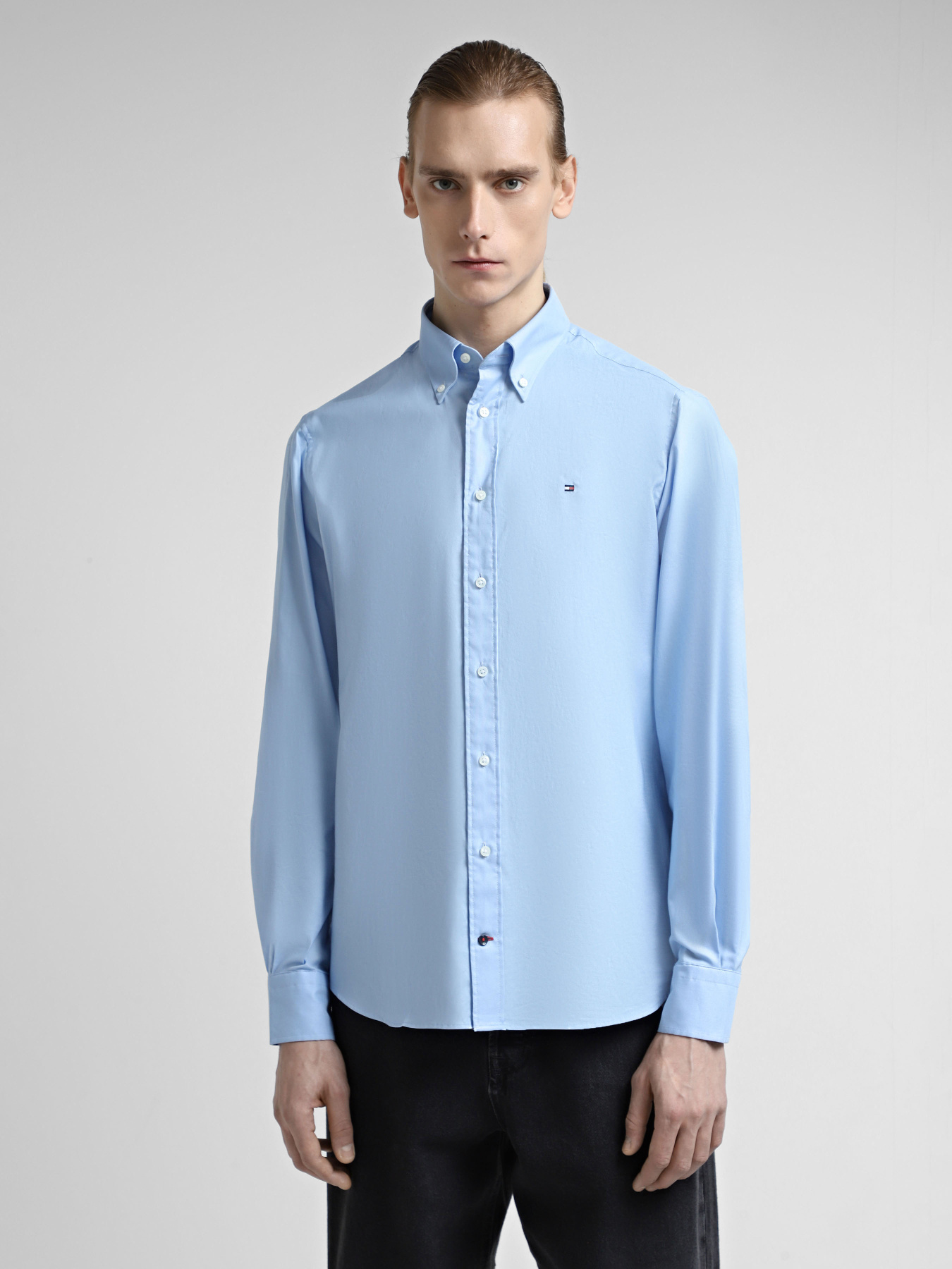 Рубашка повседневная Tommy Hilfiger модель MW0MW29969-0GZ Фото