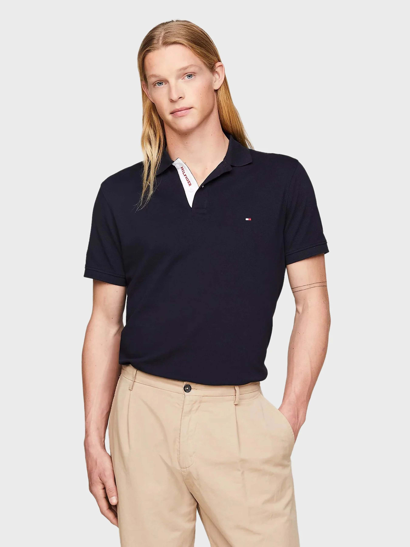 Поло Tommy Hilfiger модель MW0MW34753-DW5 Фото