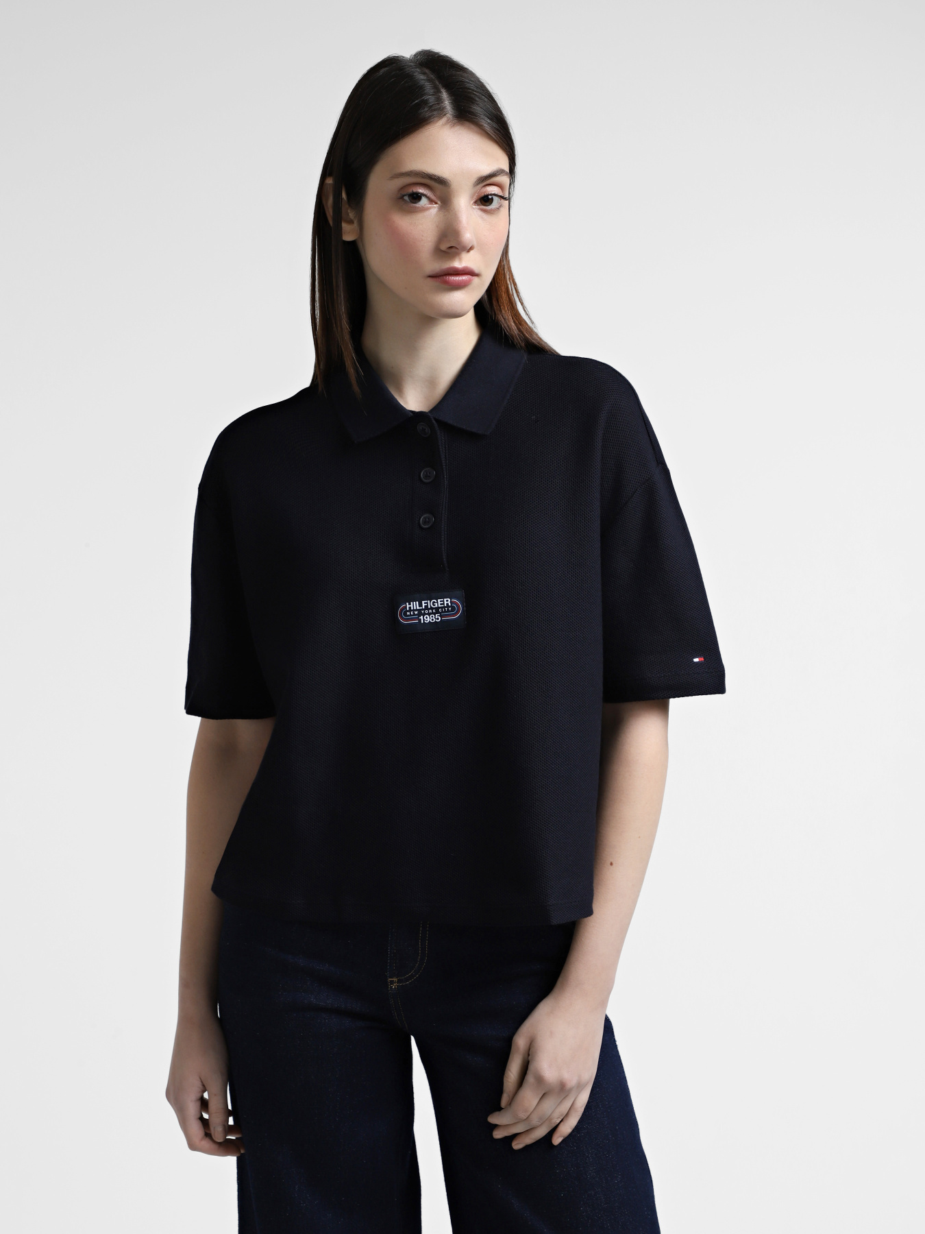 Поло Tommy Hilfiger модель WW0WW41287-DW5 Фото