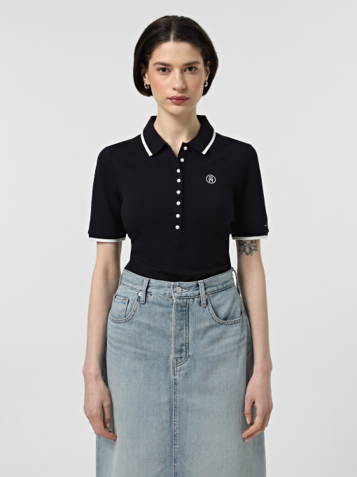 Поло Tommy Hilfiger модель WW0WW41288-DW5 Фото