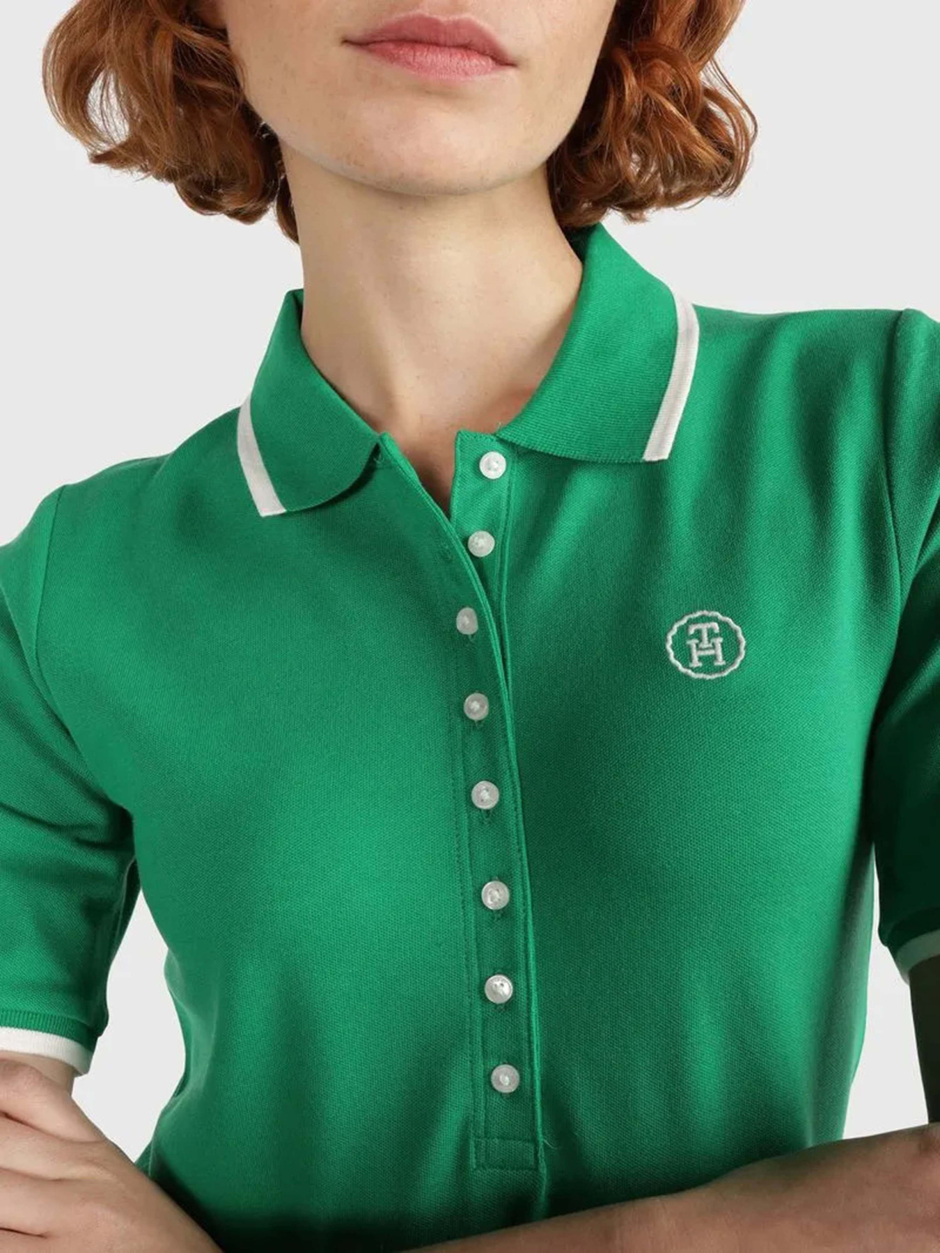 Поло Tommy Hilfiger модель WW0WW41288-L4B Фото