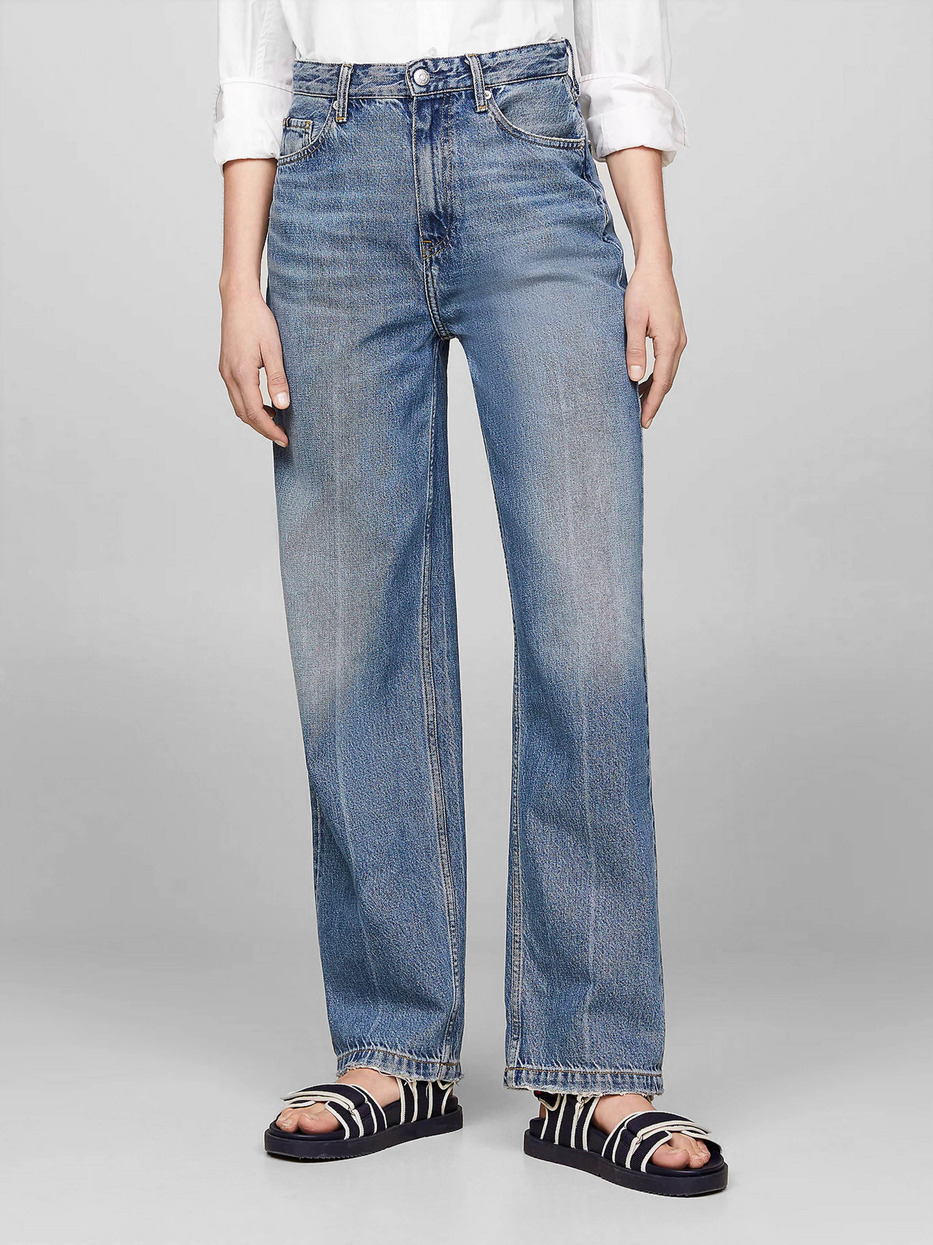 Широкие джинсы Tommy Hilfiger модель WW0WW41299-1A5 Фото