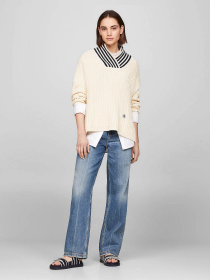 Широкие джинсы Tommy Hilfiger модель WW0WW41299-1A5 Фото